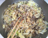 ジャコとキャベツ もやしの 簡単炒め♬作り方4写真