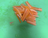 昭和の家庭風　野菜炒め作り方1写真