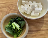 豆腐と小松菜のとろとろツナ煮作り方1写真