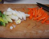 お蕎麦屋さんのカレーうどん作り方2写真