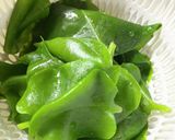おかわかめと貝割れのおひたし作り方1写真