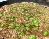 枝豆もんじゃ焼作り方3写真