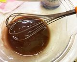 醤油ソフト風パフェ　　塩クリーム醤油羊羹作り方3写真