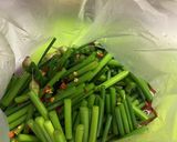 花にらの麺つゆ漬け作り方2写真