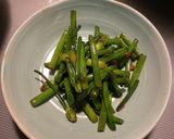 花にらの麺つゆ漬け作り方4写真