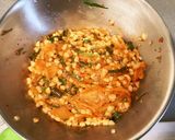 ♡納豆キムチ巾着♡作り方1写真