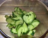 きゅうり。ごま酢和え作り方4写真