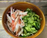 きゅうり。ごま酢和え作り方6写真