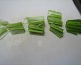 簡単！ほうれん草の茎☆ガーリックチーズ作り方1写真