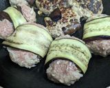 簡単!茄子巻きハンバーグ作り方3写真