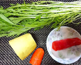 簡単絶品【大根と水菜のたらこマヨサラダ】作り方1写真
