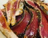 市販パック＆合わせタレ●カツオのたたき丼作り方1写真