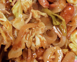 カレーの残りでリメイク！野菜炒め風作り方4写真