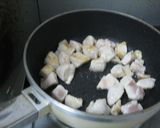 柚胡椒が香る♪鶏とキャベツの和風パスタ作り方3写真