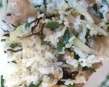 卵に豆腐入りオムライス作り方1写真