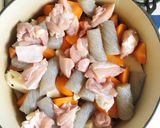 鶏肉と根菜の重ね煮作り方3写真