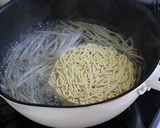 インスタント袋麺アレンジ　担々つけ麺作り方3写真