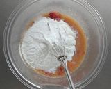 米粉で作る☆贅沢いちごマフィン。作り方3写真