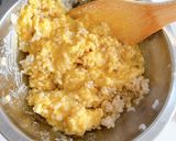 マヨでまろやか高菜チャーハン作り方1写真