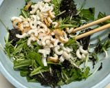 水菜と海苔のチョレギサラダ作り方4写真