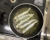 【大崎市】ししゃもの南蛮漬け【学校給食】作り方1写真