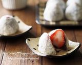 電子レンジ&白玉粉deいちご大福★作り方15写真