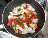 【大崎市】鶏肉と野菜の甘酢あん【給食】作り方5写真