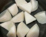 蕪とエビのあんかけ煮作り方2写真