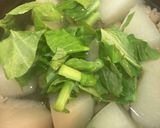 蕪とエビのあんかけ煮作り方4写真