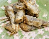 めひかり南蛮漬げ~(身内専用)作り方1写真