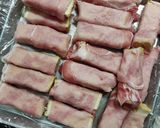 もっちり厚揚げのこっくり肉巻き照り焼き作り方4写真
