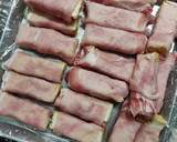 もっちり厚揚げのこっくり肉巻き照り焼き作り方4写真