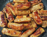 もっちり厚揚げのこっくり肉巻き照り焼き作り方8写真