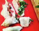 三つ葉と梅肉でカツレツ!厨房ばあばぁ!作り方1写真