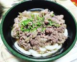 ラクウマ作り置き。牛丼、肉うどん、そば！作り方7写真