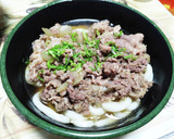 ラクウマ作り置き。牛丼、肉うどん、そば！作り方7写真