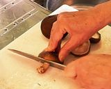 焼きシイタケと焼きオクラ作り方1写真