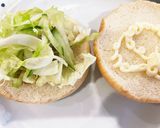 簡単ボリューム！豚挽き肉ハンバーガー作り方4写真