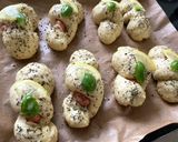 【爽やか朝食】レモンバジルぐるぐるパン作り方13写真
