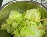 姉の家メシ・レタス大量消費作り方8写真