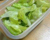 姉の家メシ・レタス大量消費作り方11写真