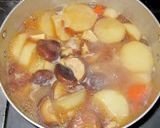 父の味!我が家自慢染み旨鶏肉と大根の煮物作り方4写真