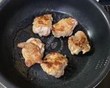ニンニク醤油で♡豚こまの一口ステーキ作り方3写真