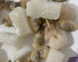オガタ家　本日の朝食　海鮮チャーハン作り方4写真