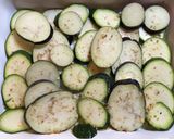チキンと夏野菜のチーズオーブン焼き作り方1写真