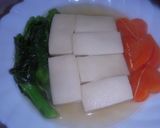 高野豆腐と人参と菜の花作り方6写真