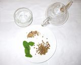 菊花薄荷茶♪くしゃみ・鼻水に簡単漢方薬膳作り方1写真