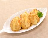 介護食　ふわふわ筍入り鶏つくね作り方12写真