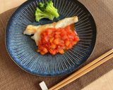 管理栄養士*白身魚のゴロゴロ野菜ソース作り方7写真