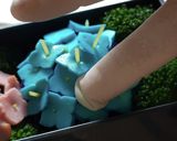 キャラ弁♪紫陽花（あじさい）弁当作り方15写真
